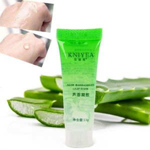 Buybuy קוסמטיקה  Moisturizing Natural Primer Makeup Transparent Gel Aloe 100% Pure Plants Base Primer foundation Eyeshadow Skin Damage Repair