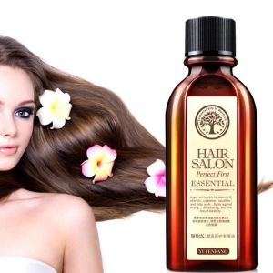 60ML Hair Care Moroccan Pure Argan Oil Hair Essential Oil for Dry Hair Types Multi functional Hair Care Products for Woman